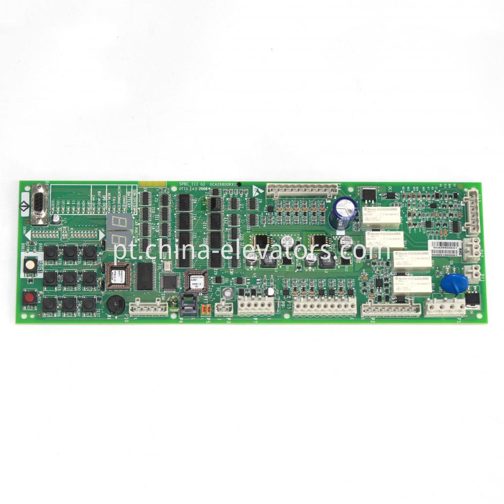 OTIS GEN2 Elevador SPBC-III Board GCA26800KX1 Otis Gen2 Elevator SPBC-III Board GCA26800KX1